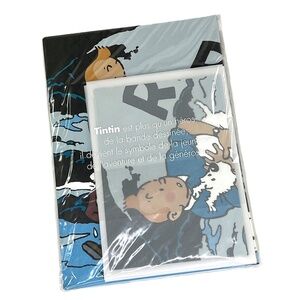 Adventures of Tintin "The Black Island" Stationery Set